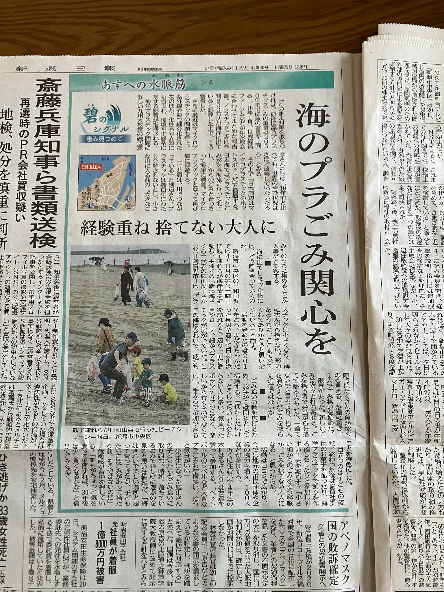新聞掲載情報【新潟海さくら】
